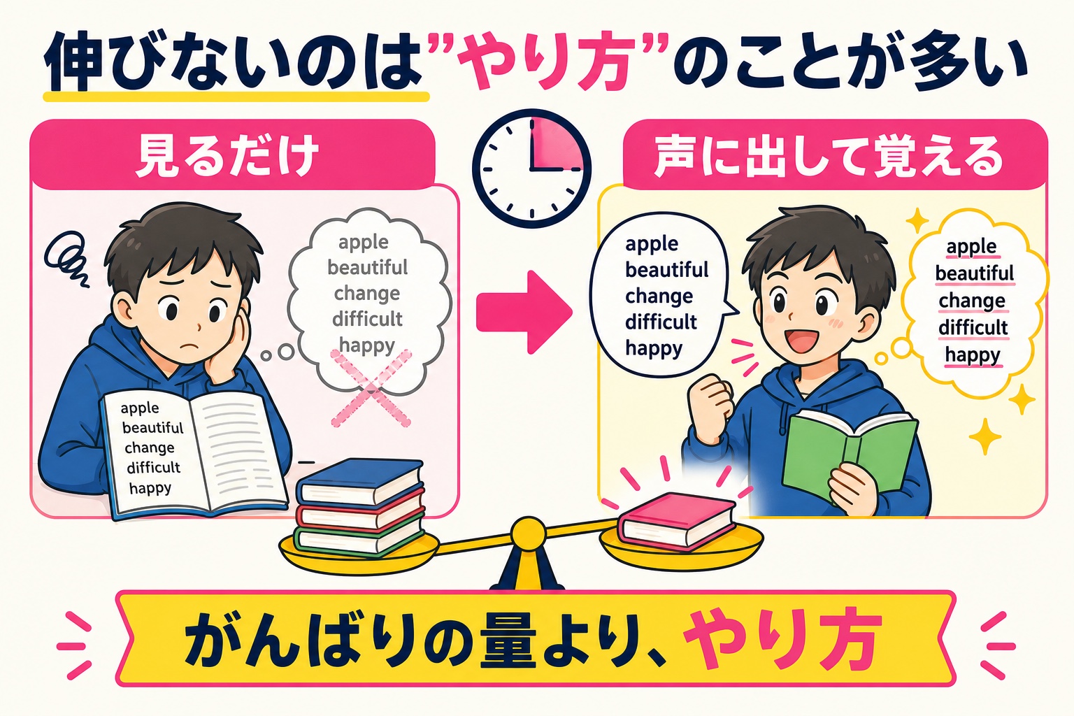八千代台の高校受験｜成績が伸びないときの勉強法と、英語からの